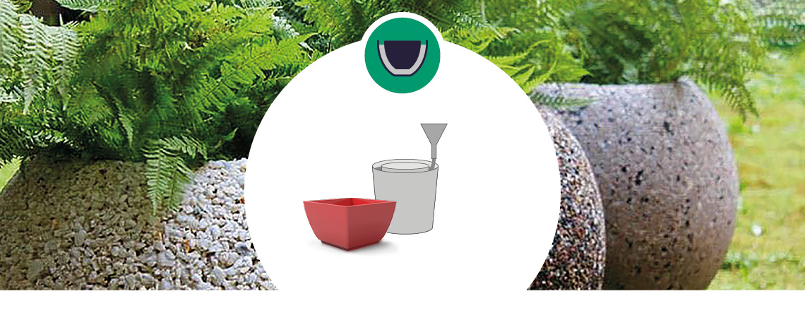 GFK-Formen | HEBAU - Produkte für schönen Beton