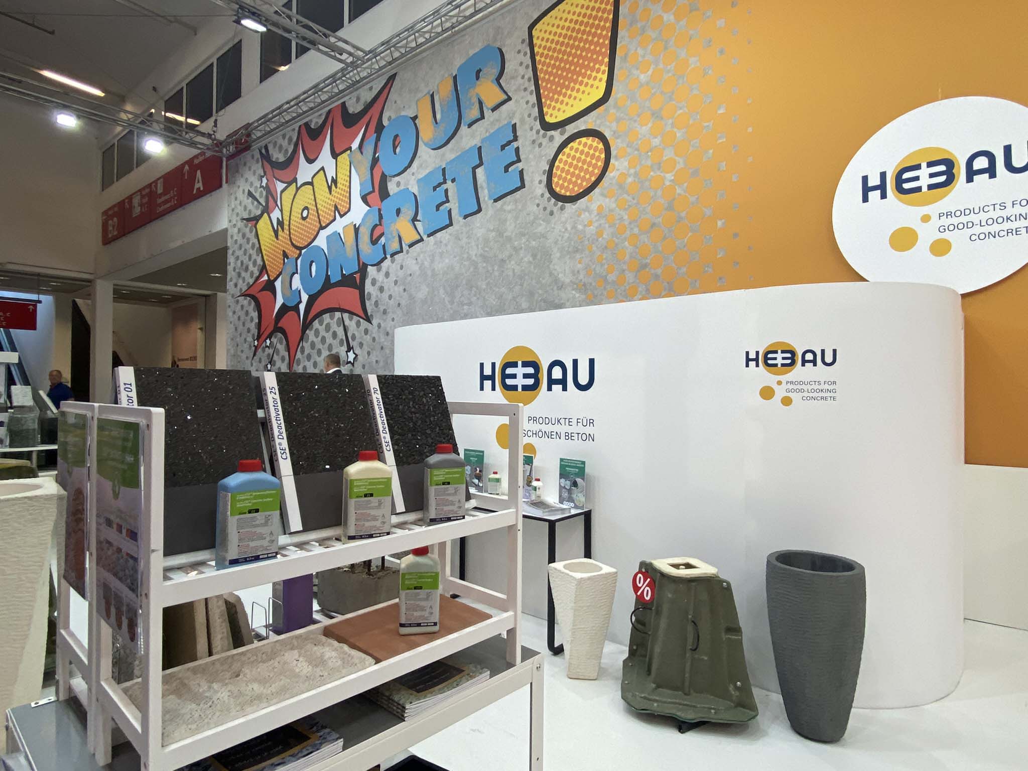 HEBAU Stand auf bauma 2022