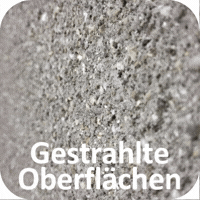 Bildergalerie HEBAU Gestrahlte Betonoberflächen