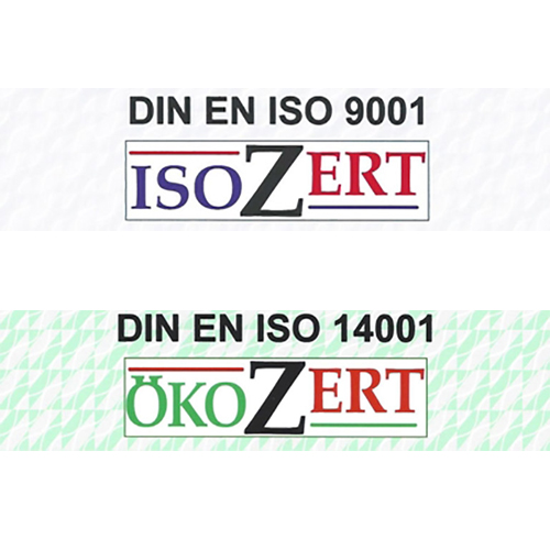 HEBAU - ISO Zertifikate - Logo Footer