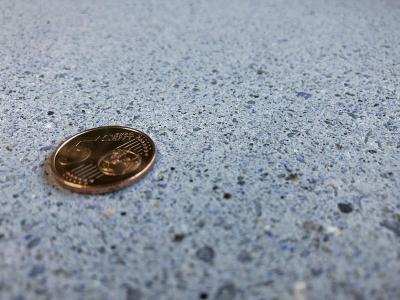 MICROGEL® acid-etched concrete surface in blue
