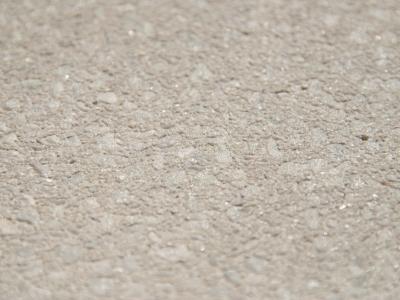 white acide-etched concrete surface